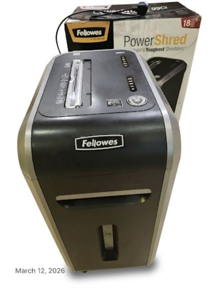 ขายเครื่องย่อยเอกสาร รูปที่ 2