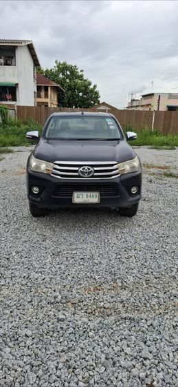 Toyota Hilux Revo 2015 2.4 G Prerunner Pickup ดีเซล เกียร์ธรรมดา ดำ รูปที่ 3