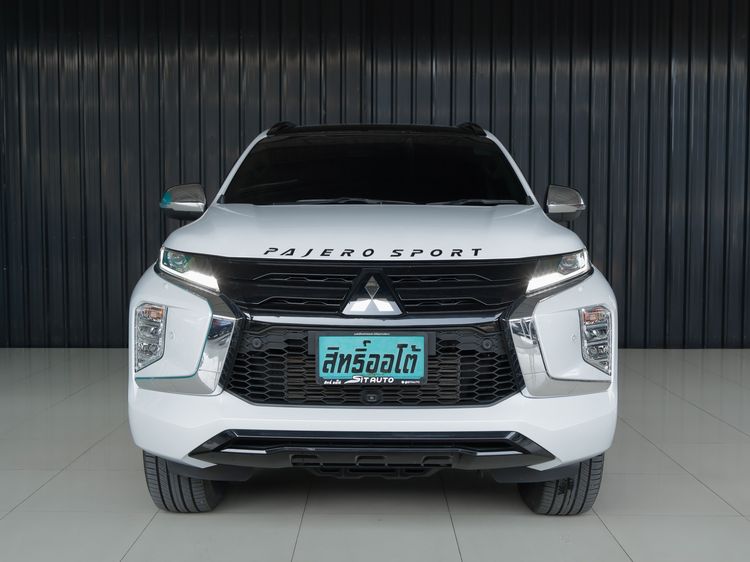 Mitsubishi Pajero Sport 2022 2.4 GT Premium Elite Edition 2WD Utility-car ดีเซล ไม่ติดแก๊ส เกียร์อัตโนมัติ ขาว รูปที่ 2