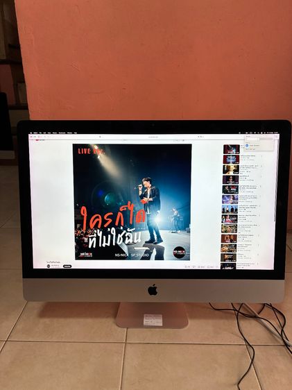 iMac 27 นี้ว 5K ปี 2017 CPU I7 RAM 16G SSD128G HDD 2TB การ์ดจอ Pro 580 8G รูปที่ 4