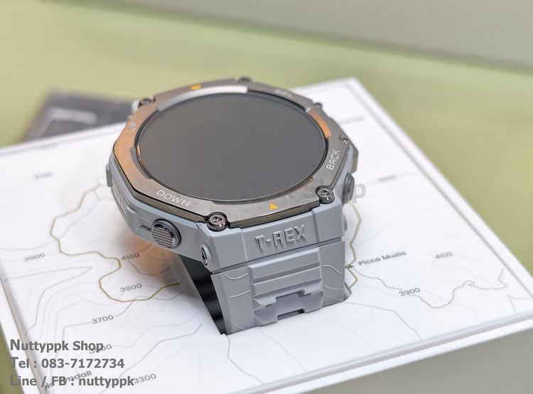 📌 Amazfit T-REX3 48MM.ที่สุดของสมาร์ทวอชสายเท่ถึก Dual GPS ดาวเทียม 6 ระบบ สายพันธ์แกร่งระดับ Military Grade ถึก อึด ทน รูปที่ 6