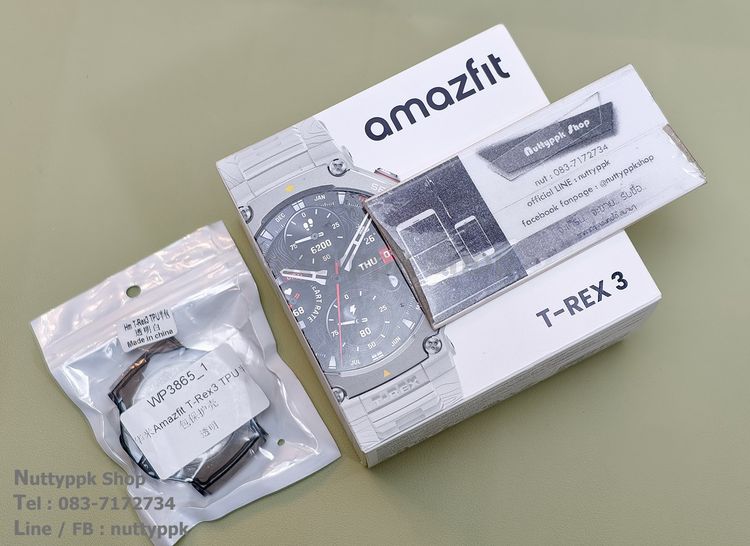📌 Amazfit T-REX3 48MM.ที่สุดของสมาร์ทวอชสายเท่ถึก Dual GPS ดาวเทียม 6 ระบบ สายพันธ์แกร่งระดับ Military Grade ถึก อึด ทน