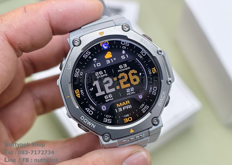 📌 Amazfit T-REX3 48MM.ที่สุดของสมาร์ทวอชสายเท่ถึก Dual GPS ดาวเทียม 6 ระบบ สายพันธ์แกร่งระดับ Military Grade ถึก อึด ทน รูปที่ 11