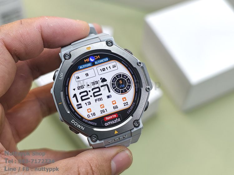 📌 Amazfit T-REX3 48MM.ที่สุดของสมาร์ทวอชสายเท่ถึก Dual GPS ดาวเทียม 6 ระบบ สายพันธ์แกร่งระดับ Military Grade ถึก อึด ทน รูปที่ 12