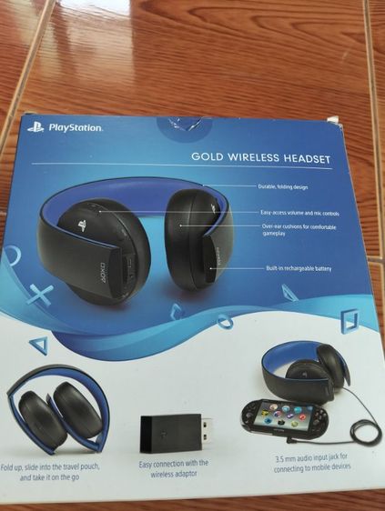 หูฟัง P4 Gold Wireless Headset รูปที่ 4