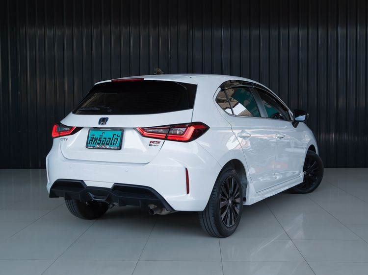 Honda City 2024 1.5 e:HEV RS Sedan ไฮบริด ไม่ติดแก๊ส เกียร์อัตโนมัติ ขาว รูปที่ 3