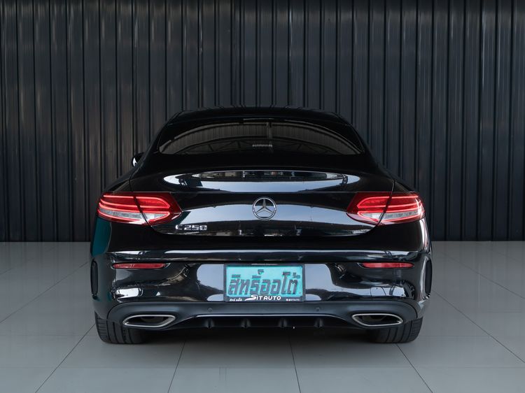 Mercedes-Benz C-Class 2016 C250 Sedan เบนซิน ไม่ติดแก๊ส เกียร์อัตโนมัติ ดำ รูปที่ 3
