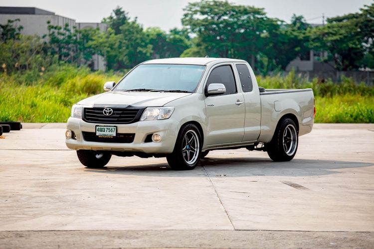 Toyota Hilux Vigo Champ 2012 Smart Cab 2.7 J Pickup เบนซิน NGV เกียร์ธรรมดา น้ำตาล รูปที่ 3
