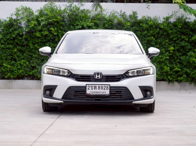 Honda Civic 2021 1.5 EL+ Sedan เบนซิน ไม่ติดแก๊ส เกียร์อัตโนมัติ ขาว รูปที่ 2