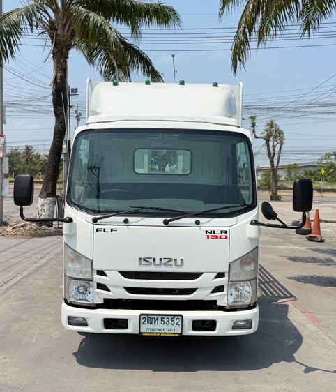 รถ ISUZU NLR 130 แรง ปี 2563  รถห้างแท้  (4 ล้อไม่ติดเวลา) กะบะคอกสูง ยาว 3.50 ม.กว้าง 1.90 ม รูปที่ 3
