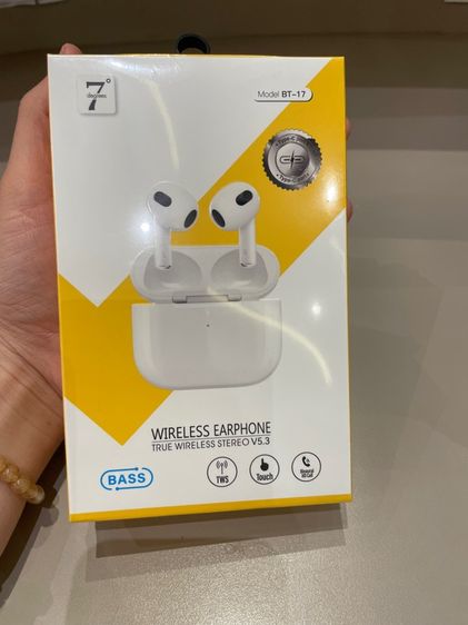 หูฟังบลูทูธแบบ True Wireless รุ่น BT-17 แบรนด์ 7degrees หรือ D-Power 