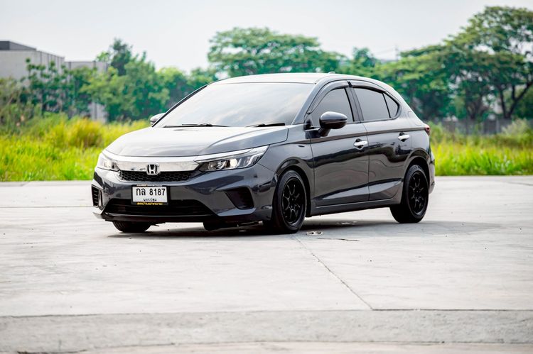 Honda City 2021 1.0 V Sedan เบนซิน เกียร์อัตโนมัติ เทา รูปที่ 3