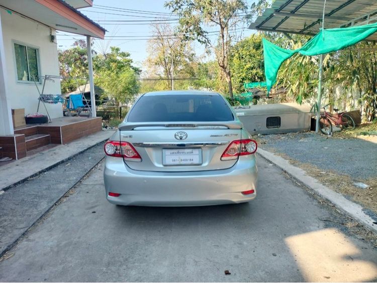 Toyota Altis 2012 1.6 E Sedan เบนซิน ไม่ติดแก๊ส เกียร์อัตโนมัติ เทา รูปที่ 3