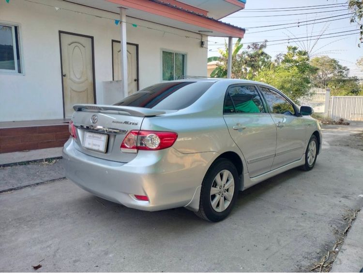 Toyota Altis 2012 1.6 E Sedan เบนซิน ไม่ติดแก๊ส เกียร์อัตโนมัติ เทา รูปที่ 4