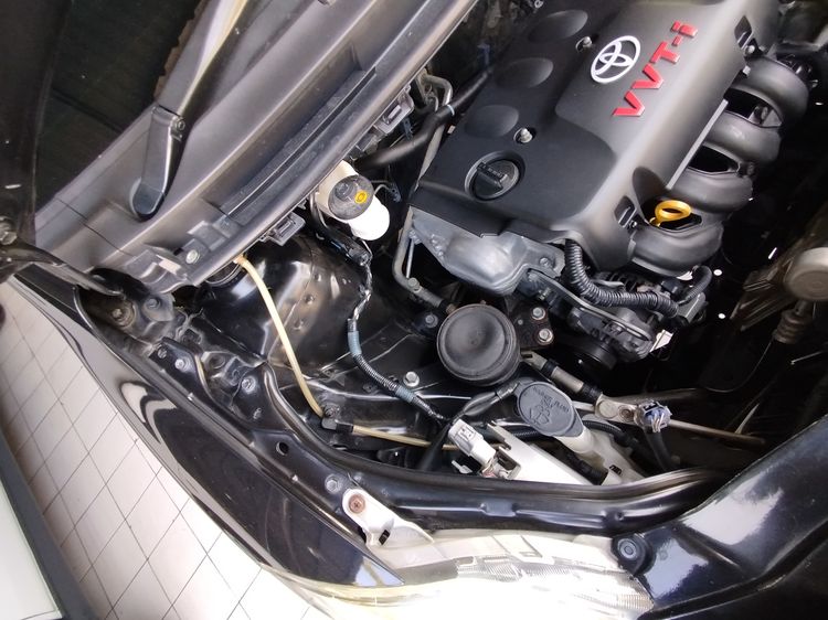 Toyota Vios 2012 1.5 E Sedan เบนซิน ไม่ติดแก๊ส เกียร์อัตโนมัติ ดำ รูปที่ 3