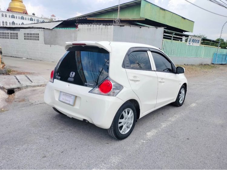 Honda Brio 2012 1.2 S Sedan เบนซิน ไม่ติดแก๊ส เกียร์อัตโนมัติ ขาว รูปที่ 3