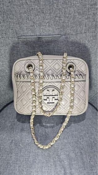 หญิง เงิน หนังแท้ กระเป๋า Tory Burch 