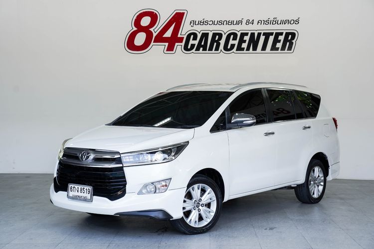 Toyota Innova 2017 2.8 Crysta V Utility-car ดีเซล ไม่ติดแก๊ส เกียร์อัตโนมัติ ขาว รูปที่ 2