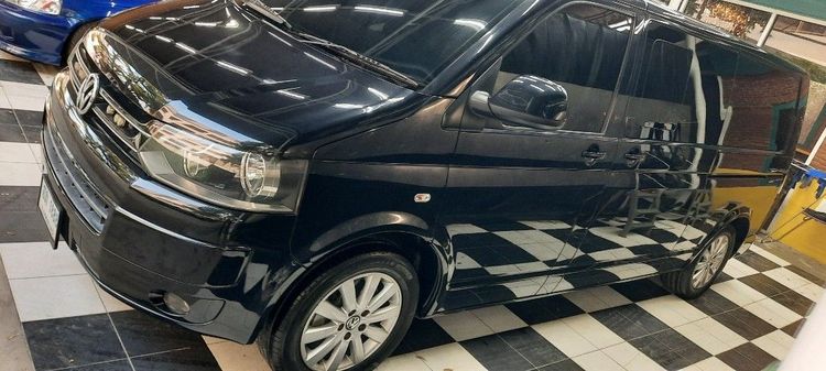 Volkswagen Caravelle 2011 2.0 TDi Utility-car ดีเซล ไม่ติดแก๊ส เกียร์อัตโนมัติ ดำ รูปที่ 3