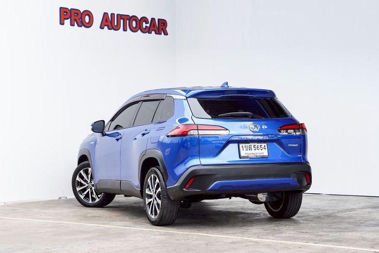Toyota Corolla Cross 2021 1.8 Hybrid Premium Utility-car ไฮบริด ไม่ติดแก๊ส เกียร์อัตโนมัติ น้ำเงิน รูปที่ 4