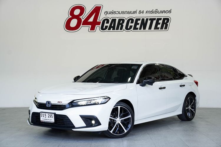 Honda Civic 2024 2.0 eHEV RS Sedan ไฮบริด ไม่ติดแก๊ส เกียร์อัตโนมัติ ขาว รูปที่ 2