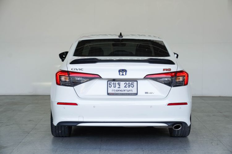 Honda Civic 2024 2.0 eHEV RS Sedan ไฮบริด ไม่ติดแก๊ส เกียร์อัตโนมัติ ขาว รูปที่ 4
