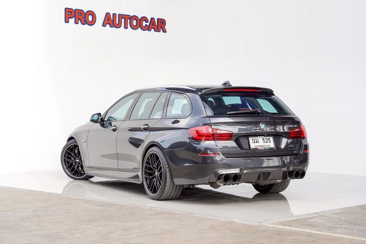 BMW Series 5 2012 520d Sedan ดีเซล ไม่ติดแก๊ส เกียร์อัตโนมัติ เทา รูปที่ 4