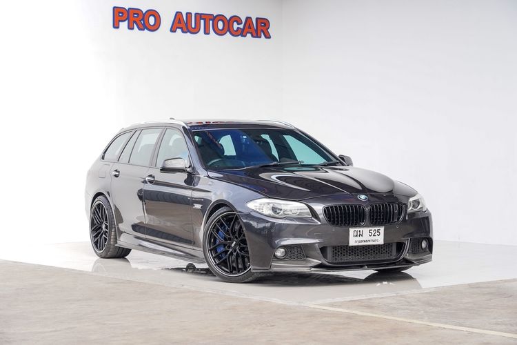 BMW Series 5 2012 520d Sedan ดีเซล ไม่ติดแก๊ส เกียร์อัตโนมัติ เทา รูปที่ 2
