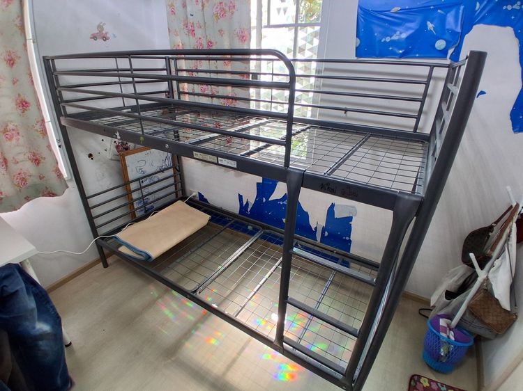เตียงเด็ก 2 ชั้นขนาด 3.5×6.5 ฟุต สภาพสมบูรณ์ รูปที่ 3