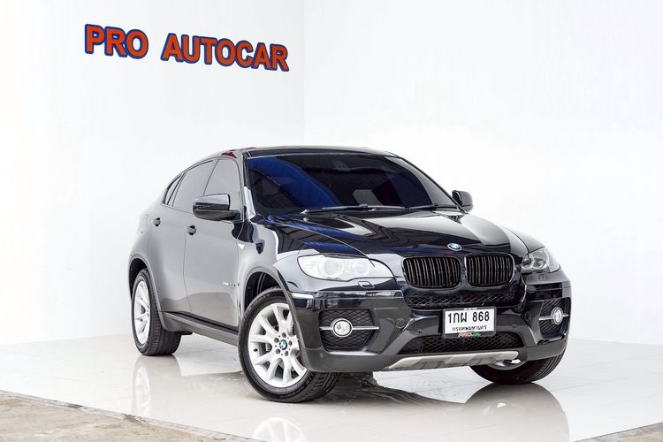 BMW X6 2013 3.0 xDrive30d Utility-car ดีเซล ไม่ติดแก๊ส เกียร์อัตโนมัติ ดำ รูปที่ 2