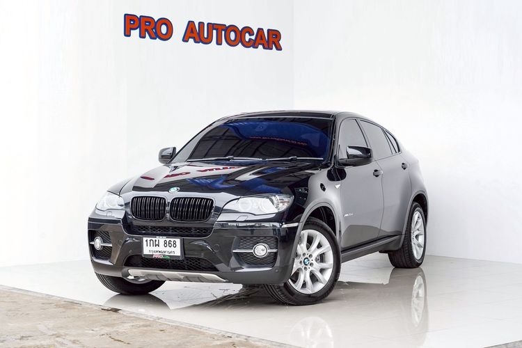 รถ BMW X6 3.0 xDrive30d สี ดำ