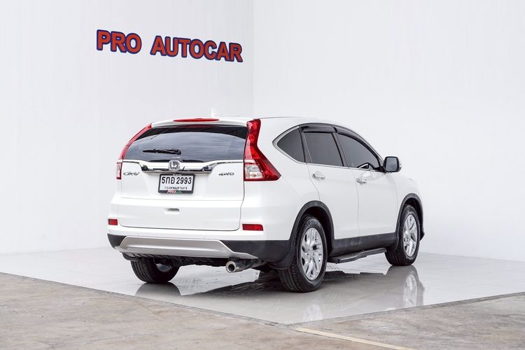 Honda CR-V 2017 2.0 E 4WD Utility-car เบนซิน ไม่ติดแก๊ส เกียร์อัตโนมัติ ขาว รูปที่ 3