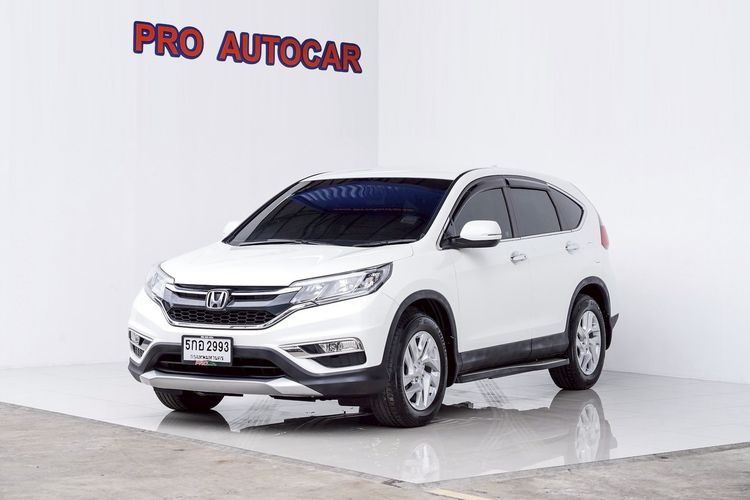 รถ Honda CR-V 2.0 E 4WD สี ขาว
