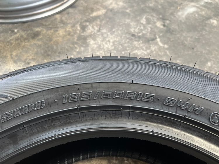 ✨ยางใหม่💯✨185-60-15 Dunlop🚩ปี 26🚩ใหม่กริ๊บๆ🥰 รูปที่ 5