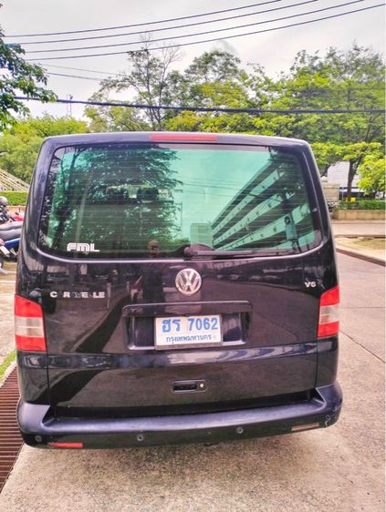 Volkswagen Caravelle 2010 3.2 V6 Van เบนซิน ไม่ติดแก๊ส เกียร์อัตโนมัติ ดำ รูปที่ 4