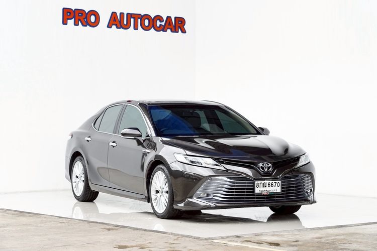 Toyota Camry 2019 2.5 G Sedan เบนซิน ไม่ติดแก๊ส เกียร์อัตโนมัติ เทา รูปที่ 2