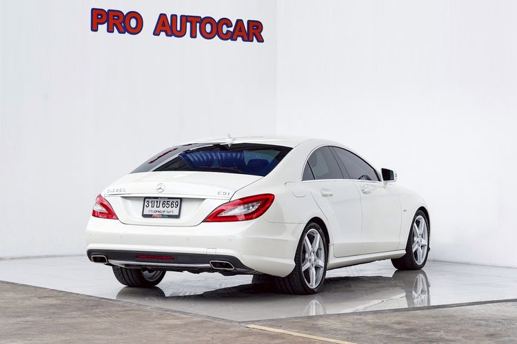 Mercedes-Benz CLS-Class 2012 CLS250 CDI Sedan ดีเซล ไม่ติดแก๊ส เกียร์อัตโนมัติ ขาว รูปที่ 3