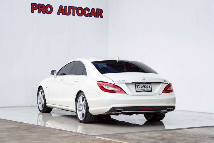 Mercedes-Benz CLS-Class 2012 CLS250 CDI Sedan ดีเซล ไม่ติดแก๊ส เกียร์อัตโนมัติ ขาว รูปที่ 4