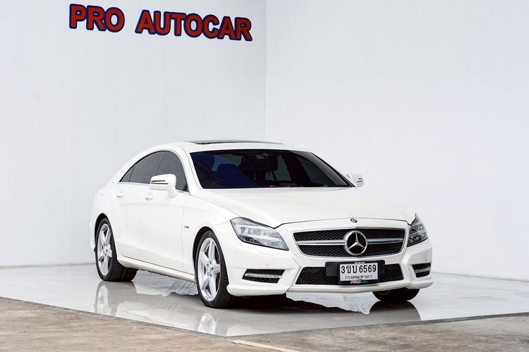 Mercedes-Benz CLS-Class 2012 CLS250 CDI Sedan ดีเซล ไม่ติดแก๊ส เกียร์อัตโนมัติ ขาว รูปที่ 2