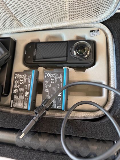 กล้อง insta360 X5 Essentials Bundle มือสองสภาพนางฟ้า อุปกรณ์ครบกล่อง แบต2ก้อนที่ชาร์จ ไม้ล่องหน รูปที่ 11