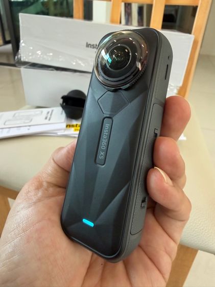 กล้อง insta360 X5 Essentials Bundle มือสองสภาพนางฟ้า อุปกรณ์ครบกล่อง แบต2ก้อนที่ชาร์จ ไม้ล่องหน รูปที่ 8