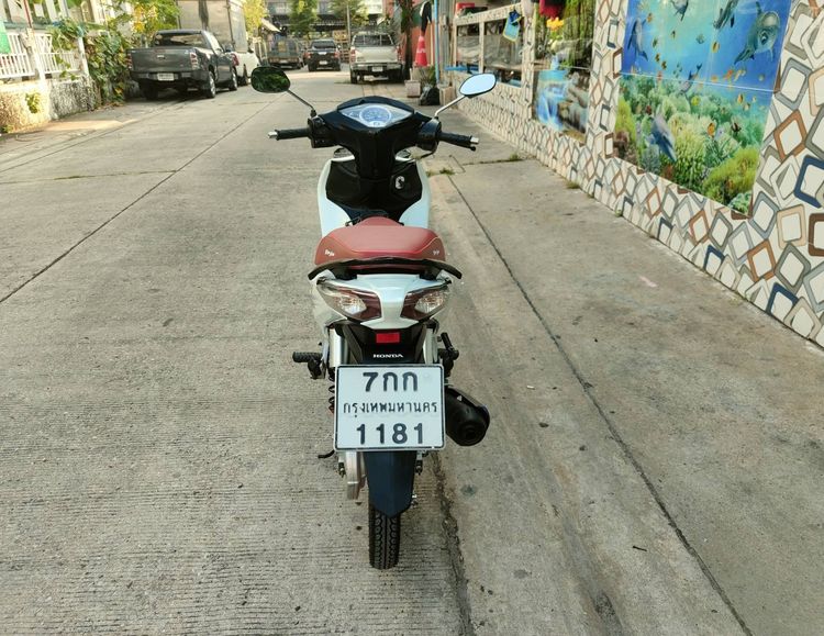 🛵ยังไงก็ขาย WAVE125i ปี 55 เครื่องดี สีสวย สตาร์ทมือ(ท่อดัง เครื่องเงียบ เดินหอบ)ขายตามสภาพ รถบ้านพร้อมใช้งาน เปลี่ยนน้ำมันเครื่องฟรี รูปที่ 5