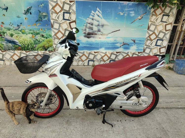 🛵ยังไงก็ขาย WAVE125i ปี 55 เครื่องดี สีสวย สตาร์ทมือ(ท่อดัง เครื่องเงียบ เดินหอบ)ขายตามสภาพ รถบ้านพร้อมใช้งาน เปลี่ยนน้ำมันเครื่องฟรี รูปที่ 2