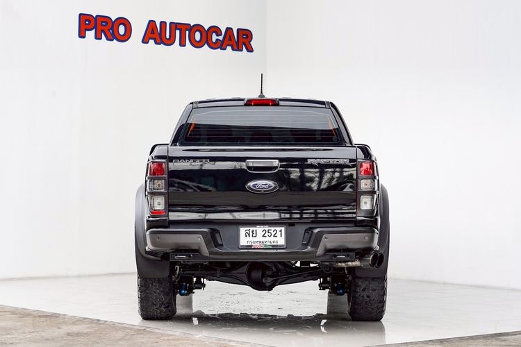 Ford Ranger 2018 Raptor 2.0 Bi-Turbo 4WD Pickup ดีเซล ไม่ติดแก๊ส เกียร์อัตโนมัติ ดำ รูปที่ 4