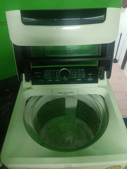 เครื่องซักผ้าpanasonic11.5กิโล..สภาพนางฟ้า.ไม่ค่อยได้ใช้ใช้งานปกติ..คุ้มครับราคานี้3700..ระบบอัตโนมัติ รูปที่ 5