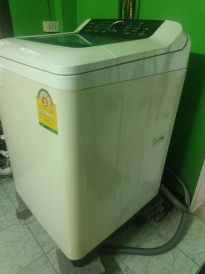 เครื่องซักผ้าpanasonic11.5กิโล..สภาพนางฟ้า.ไม่ค่อยได้ใช้ใช้งานปกติ..คุ้มครับราคานี้3700..ระบบอัตโนมัติ รูปที่ 2