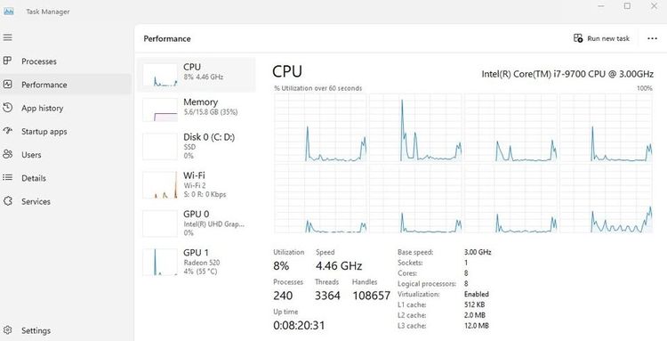 PC Desktop คอมพิวเตอร์ตั้งโต๊ะ i7-9700 Ram16G SSD512GB Wifi+Bluetooth , Win10 Pro รูปที่ 7