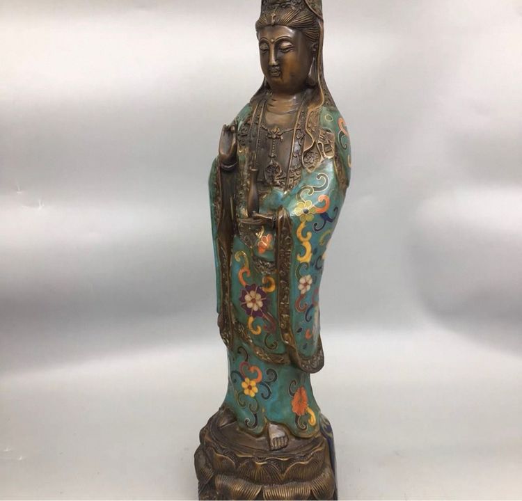 ✨พระโพธิสัตว์กวนอิม (เจ้าแม่กวนอิม) ถมปัด รูปที่ 2