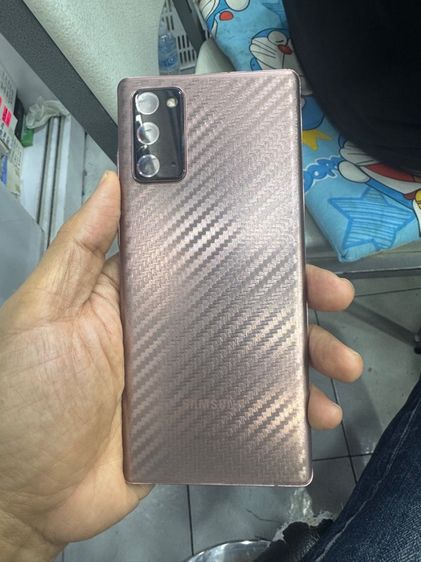 ขาย note20 5g ram8 rom256g มีกล่อง จอเบริน์บางๆ น้อยมาก ใช้งานปกติ จอแท้เดิมๆ ราคา 5900 บาท รูปที่ 2