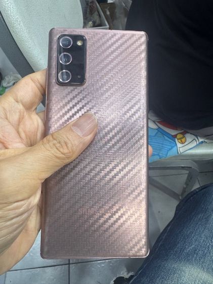 ขาย note20 5g ram8 rom256g มีกล่อง จอเบริน์บางๆ น้อยมาก ใช้งานปกติ จอแท้เดิมๆ ราคา 5900 บาท รูปที่ 5